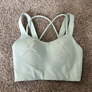 mint lulu lemon workout bra